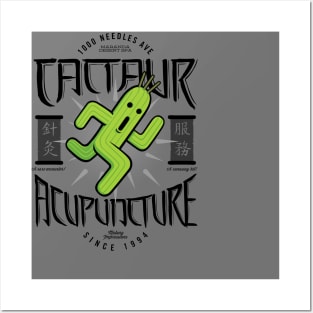 Cactaur Acupuncture (variant) Posters and Art